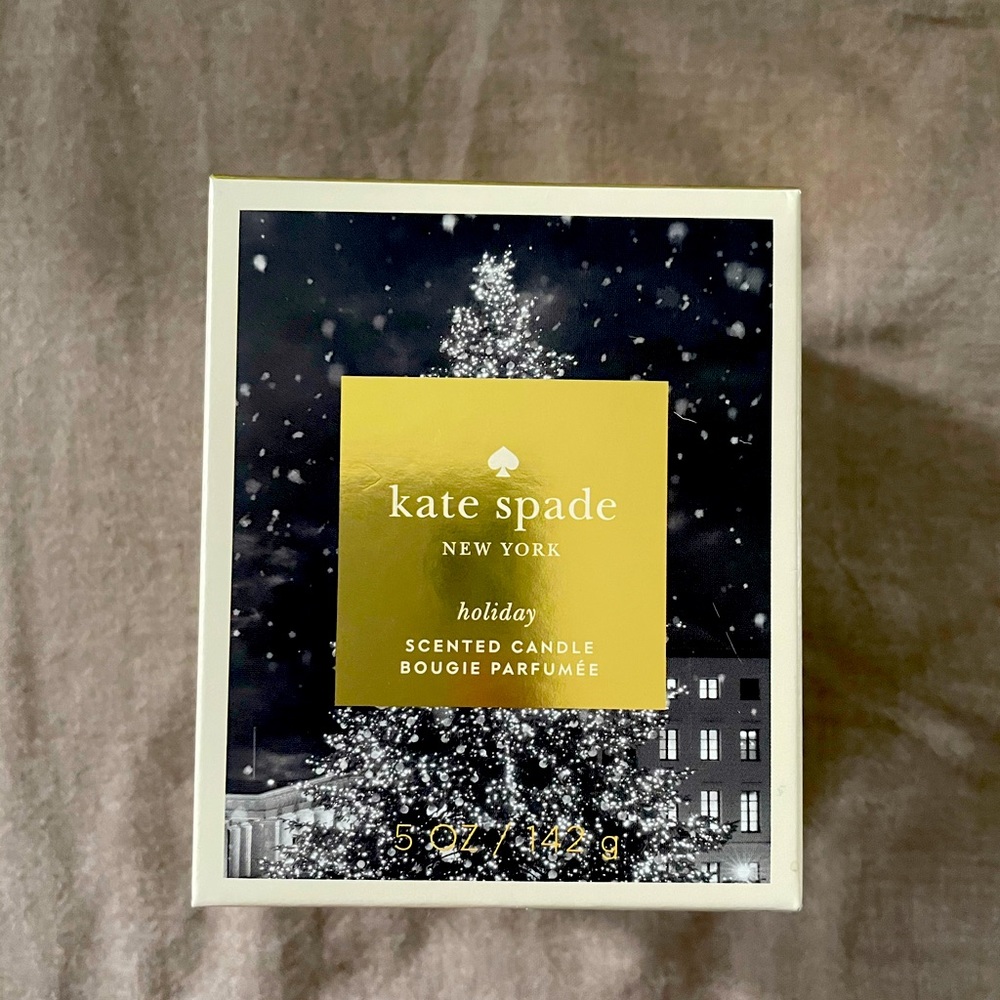 Kate Spade holiday candle